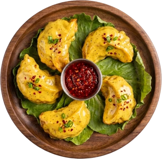 Lemon pepper momos