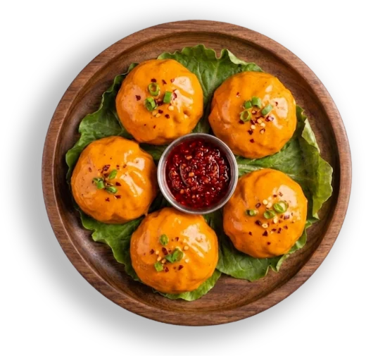 Sriracha momos